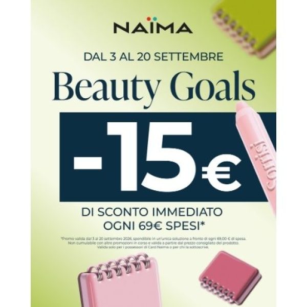 Parco Levante Naima Profumeria Beauty Goasls