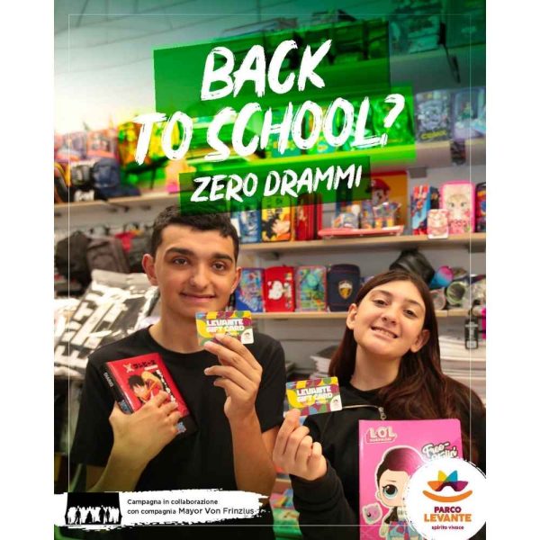 Parco Levante Campagna Back To School